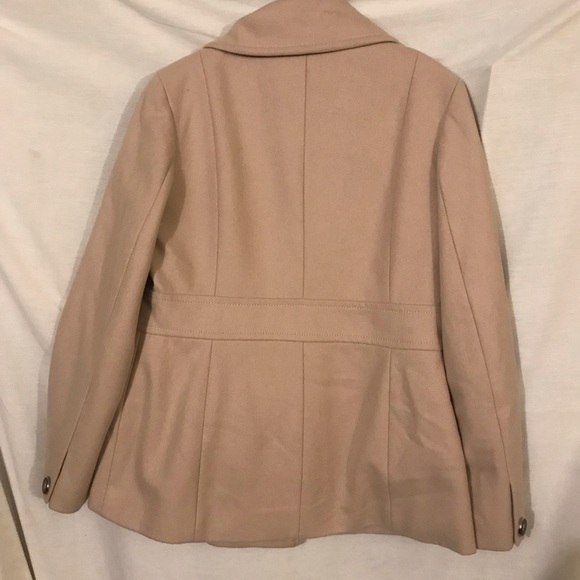 Vintage Kenneth Cole Wool Blend Pea Coat Sz 12 - Picture 2 of 10